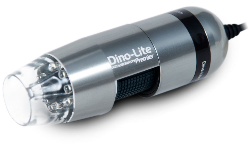 DINO-LITE AM7013MT DIGITAL MICROSCOPE USB5MP, 20-70X & 200X, ALUMINIUM