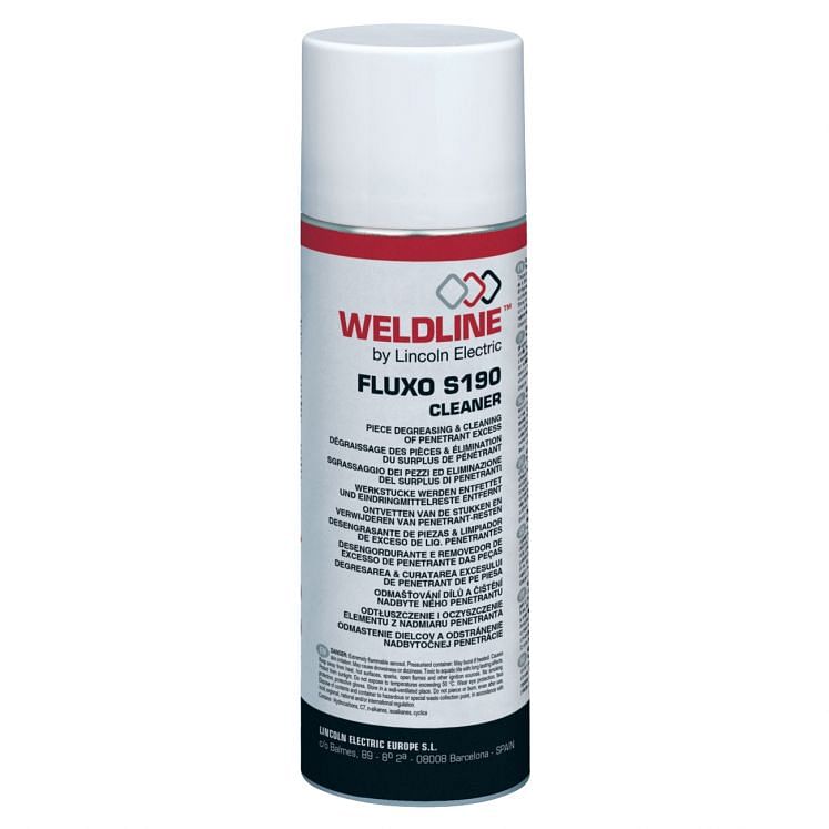 SAF-FRO FLUXO S190 SOLVENTE QUALITY CONTROL OF WELDED JOINTS