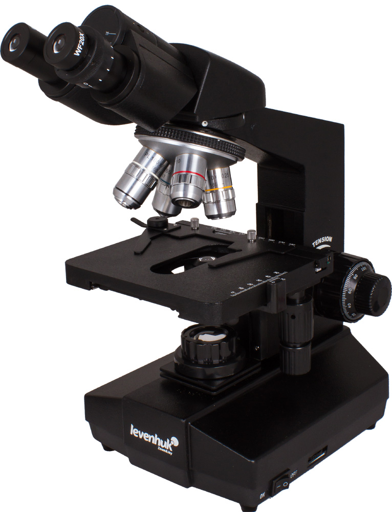 Levenhuk Microscópio Biológico Binocular 850B